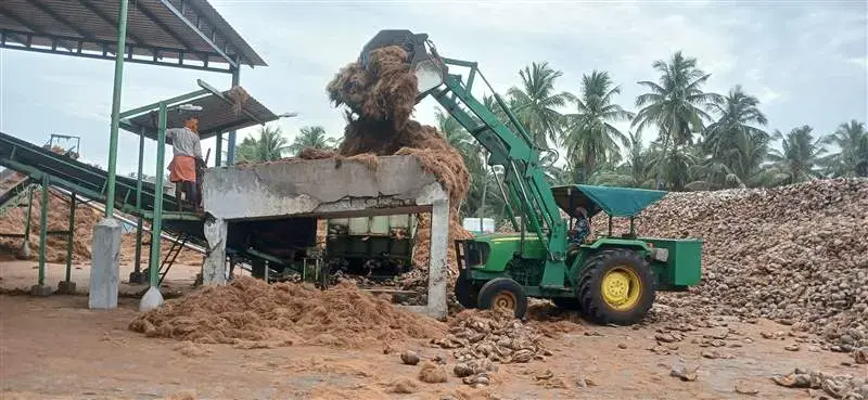 Factory Material Handling for Grow Bags and Coir Products