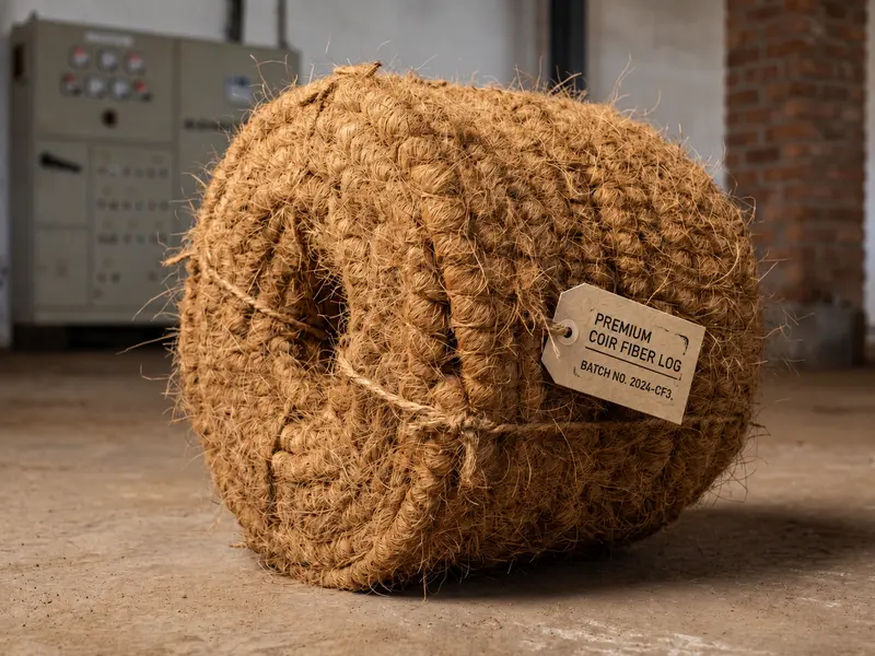 Machine Twisted Coir Curling - Premium Coir Fiber and Coir Products Manufacturer and Exporter in India