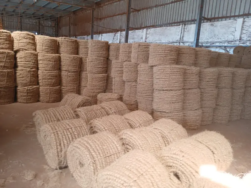 Bulk Export Storage of Machine Twisted Coir Curling - Leading Manufacturer and Exporter in India