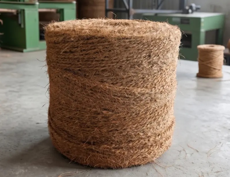 Coir Yarn Spool - Premium Coir Fiber and Coir Products Manufacturer and Exporter in India